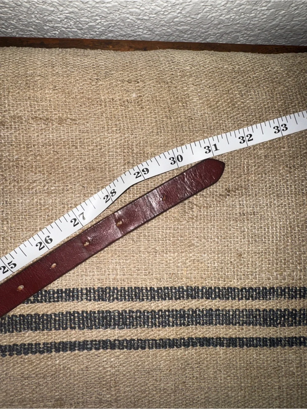 Small Classic Levi’s Brown Leather Belt